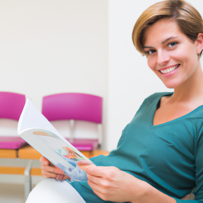 happy patient feeling comfortable at the dentist office in denver